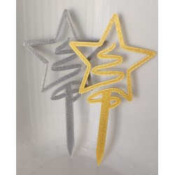 pique étoile zigzag