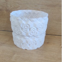 cache pot texturé Y