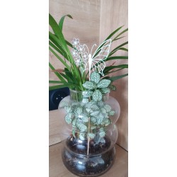 pique papillon fleur