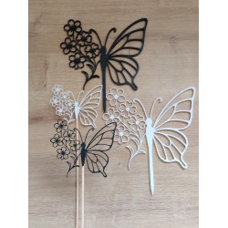 pique papillon fleur