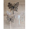 pique papillon fleur