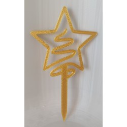 pique étoile zigzag