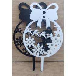 pique boule de noël