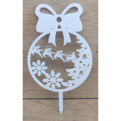 pique boule de noël